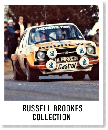 The Russell Brookes collection at the Firle Beacon Car Festival